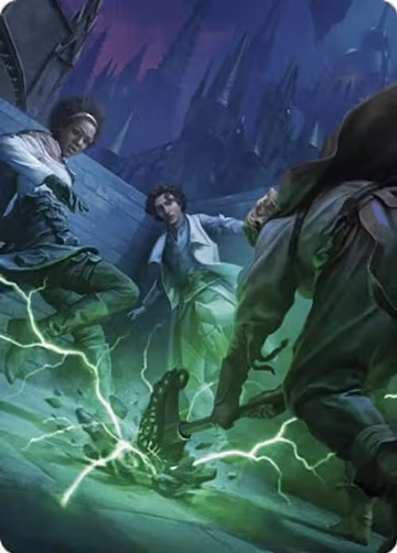 Fanatical Strength Art Card (32), Art Series: Murders at Karlov Manor — Magic card price
