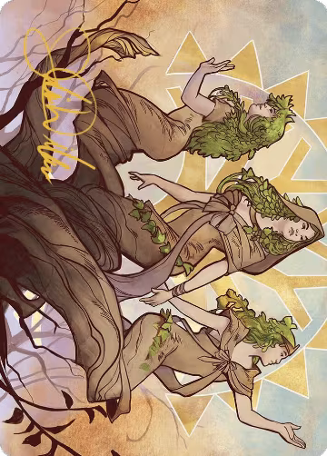 Trostani, Three Whispers Art Card (Gold-Stamped Signature) (37), Art Series: Murders at Karlov Manor — Magic card price