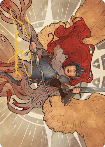 Aurelia, the Law Above Art Card (36/49) (Gold-Stamped Signature) (36), Art Series: Murders at Karlov Manor — Magic card price