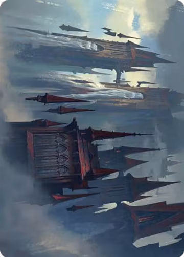 Thundering Falls Art Card (27), Art Series: Murders at Karlov Manor — Magic card price