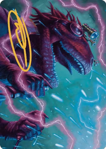 Kylox, Visionary Inventor Art Card (Gold-Stamped Signature) (43), Art Series: Murders at Karlov Manor — Magic card price