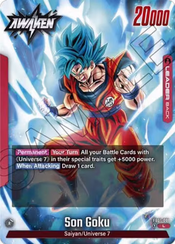 Son Goku - FB01-001 (FB01-001), Awakened Pulse — DB Fusion card price