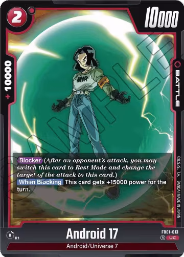 Android 17 - FB01-013 (FB01-013), Awakened Pulse — DB Fusion card price