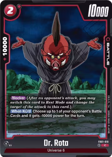 Dr. Rota (FB01-019), Awakened Pulse — DB Fusion card price