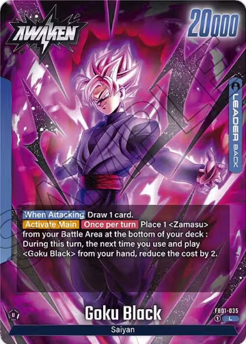 Goku Black - FB01-035 (FB01-035), Awakened Pulse — DB Fusion card price