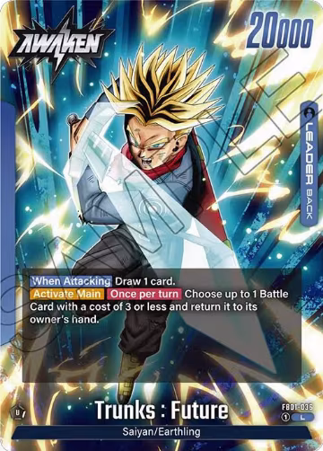 Trunks : Future - FB01-036 (FB01-036), Awakened Pulse — DB Fusion card price