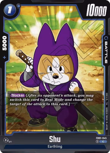 Shu (FB01-045), Awakened Pulse — DB Fusion card price