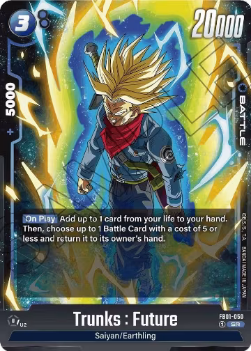 Trunks : Future - FB01-050 (FB01-050), Awakened Pulse — DB Fusion card price