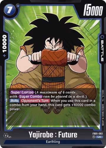 Yajirobe : Future (FB01-063), Awakened Pulse — DB Fusion card price