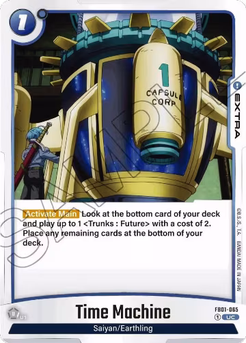Time Machine (FB01-065), Awakened Pulse — DB Fusion card price
