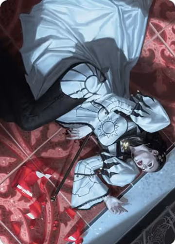 Deadly Complication Art Card (18/49) (18), Art Series: Murders at Karlov Manor — Magic card price