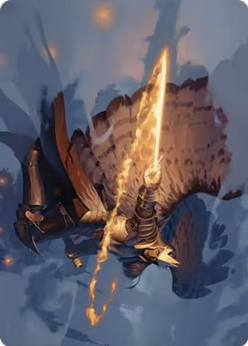 Aurelia's Vindicator Art Card (1), Art Series: Murders at Karlov Manor — Magic card price