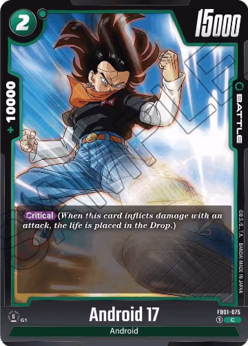 Android 17 - FB01-075 (FB01-075), Awakened Pulse — DB Fusion card price