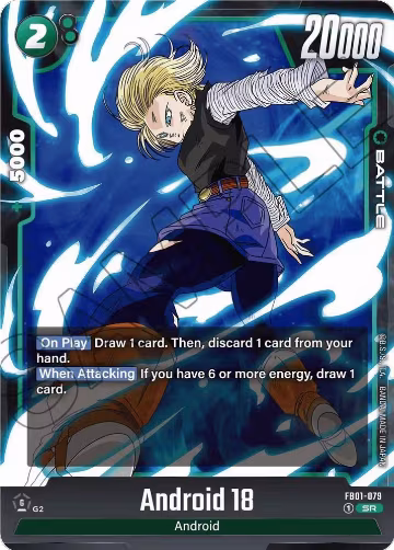 Android 18 - FB01-079 (FB01-079), Awakened Pulse — DB Fusion card price