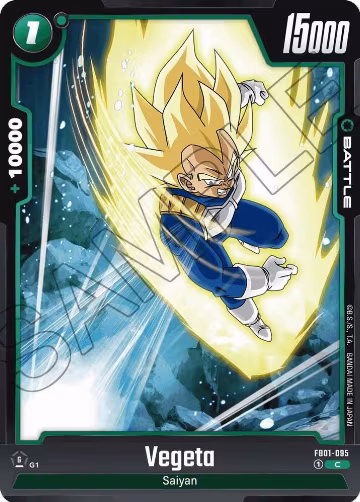 Vegeta - FB01-095 (FB01-095), Awakened Pulse — DB Fusion card price