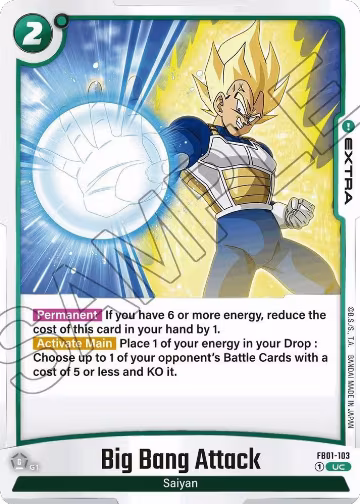 Big Bang Attack (FB01-103), Awakened Pulse — DB Fusion card price