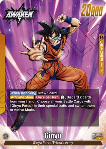 Ginyu - FB01-104 (FB01-104), Awakened Pulse — DB Fusion card price