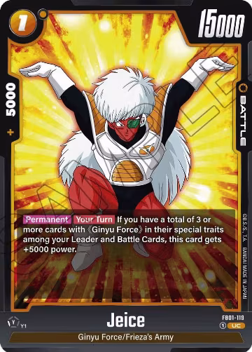 Jeice (FB01-119), Awakened Pulse — DB Fusion card price