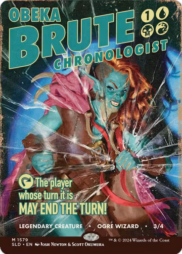 Obeka, Brute Chronologist (1579), Secret Lair Drop Series — Magic card price