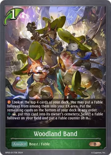 Woodland Band (BP03-017EN), Flame of Laevateinn — Shadowverse card price