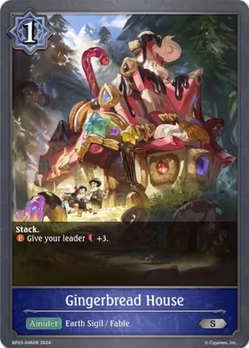 Gingerbread House (BP03-046EN), Flame of Laevateinn — Shadowverse card price