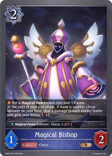 Magical Bishop (BP03-051EN), Flame of Laevateinn — Shadowverse card price
