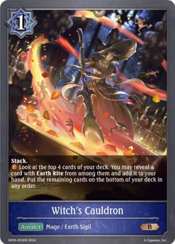 Witch's Cauldron (BP03-053EN), Flame of Laevateinn — Shadowverse card price