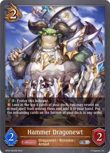 Hammer Dragonewt (BP03-064EN), Flame of Laevateinn — Shadowverse card price
