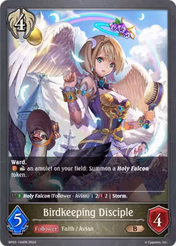 Birdkeeping Disciple (BP03-104EN), Flame of Laevateinn — Shadowverse card price