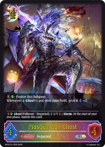 Masquerade Ghost (SL) (BP03-SL15EN), Flame of Laevateinn — Shadowverse card price