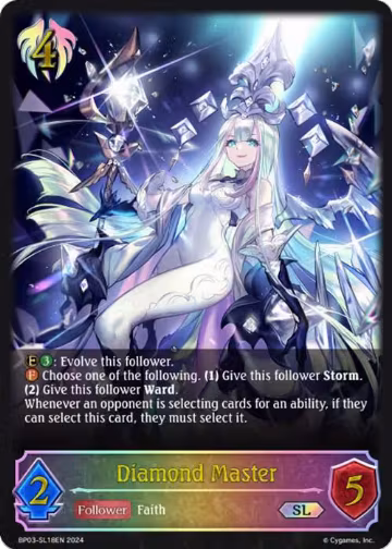 Diamond Master (SL) (BP03-SL18EN), Flame of Laevateinn — Shadowverse card price