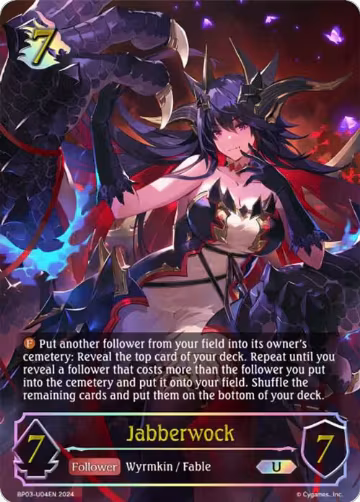 Jabberwock (U) (BP03-U04EN) — card price