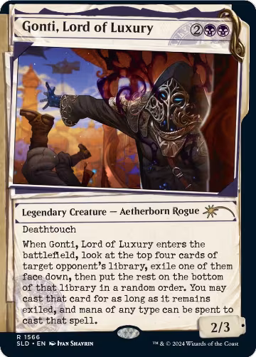Gonti, Lord of Luxury (1566), Secret Lair Drop Series — Magic card price