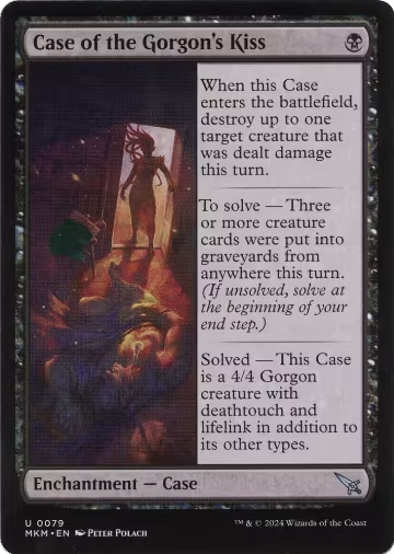 Case of the Gorgon's Kiss (b) (79), Murders at Karlov Manor — Magic card price