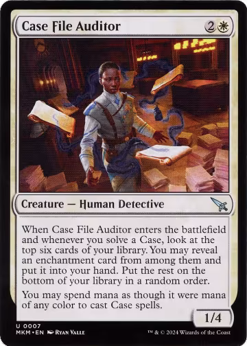 Case File Auditor (b) (7), Murders at Karlov Manor — Magic card price