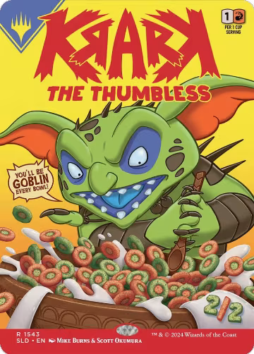 Krark, the Thumbless (1543), Secret Lair Drop Series — Magic card price