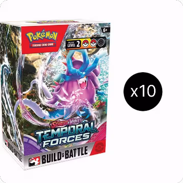 Temporal Forces Build & Battle Box Display, Temporal Forces — Pokémon sealed product price