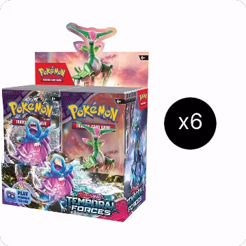 Temporal Forces Booster Box Case, Temporal Forces — Pokémon sealed product price