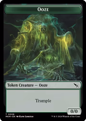 Ooze Token (8), Murders at Karlov Manor — Magic card price