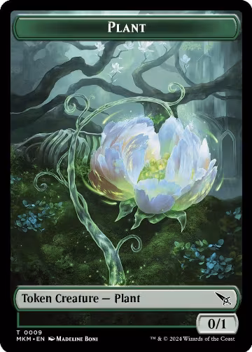 Plant Token (9), Murders at Karlov Manor — Magic card price