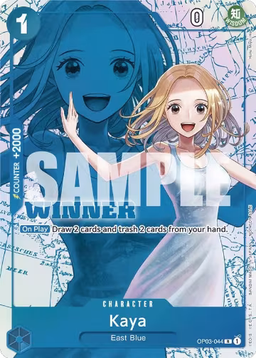 Kaya (Winner Pack Vol. 6) (OP03-044), One Piece Promotion Cards — One Piece card price