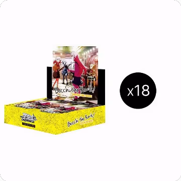 BOCCHI THE ROCK! Booster Box Case, BOCCHI THE ROCK! — Weiß Schwarz sealed product price