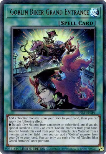 Goblin Biker Grand Entrance (PHNI-ENSP1) (PHNI-ENSP1), Phantom Nightmare — Yu-Gi-Oh! card price