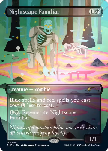 Nightscape Familiar (Rainbow Foil) (1546), Secret Lair Drop Series — Magic card price