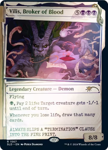 Vilis, Broker of Blood (Rainbow Foil) (1567), Secret Lair Drop Series — Magic card price