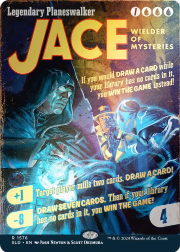Jace, Wielder of Mysteries (Rainbow Foil) (1576), Secret Lair Drop Series — Magic card price