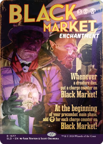 Black Market (1577) (Rainbow Foil) (1577), Secret Lair Drop Series — Magic card price