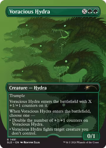 Voracious Hydra (1491), Secret Lair Drop Series — Magic card price