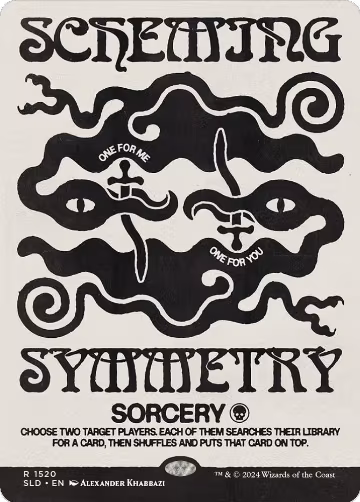 Scheming Symmetry (1520) (1520), Secret Lair Drop Series — Magic card price