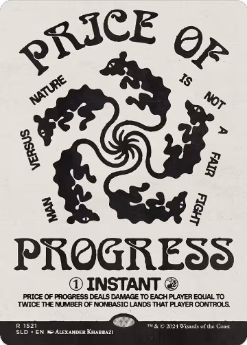 Price of Progress (1521), Secret Lair Drop Series — Magic card price